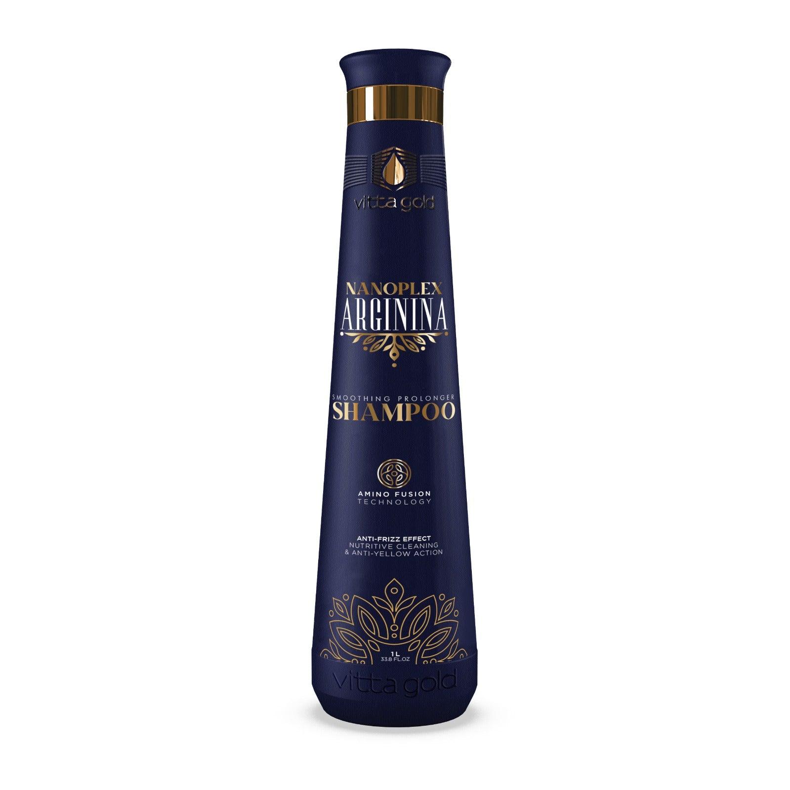 Nanoplex Arginina™ Color Care Shampoo 1L/1000ml (33.8 fl. oz) - Vitta Gold™ Global